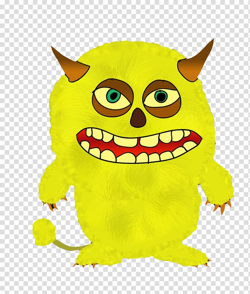 Lucifer Devil Troll Monster, Yellow Devil transparent background PNG clipart