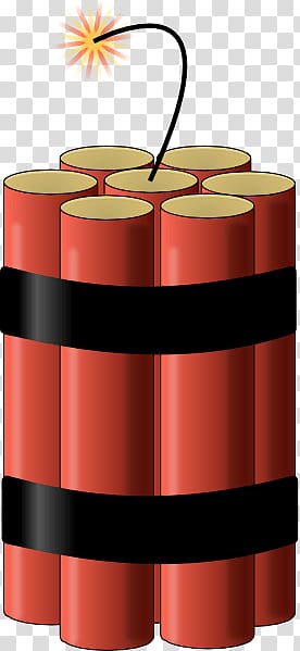 red dynamite illustration, Dynamite Ready To Explode transparent background PNG clipart