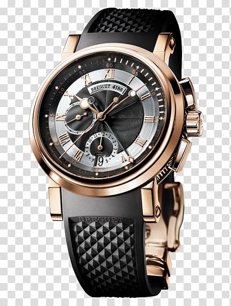 Breguet Chronograph Automatic watch Hublot, watch transparent background PNG clipart