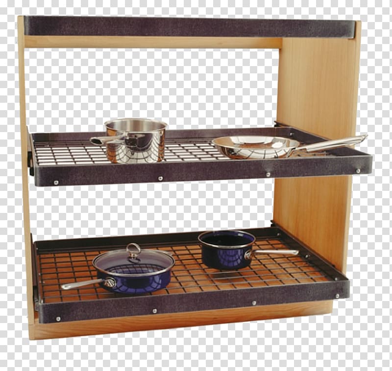 Table Furniture Home appliance Shelf Pan Racks, kitchen shelf transparent background PNG clipart