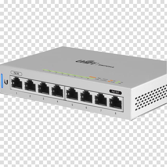 Ubiquiti UniFi Switch Network switch Power over Ethernet Ubiquiti Networks Gigabit Ethernet, Computer transparent background PNG clipart