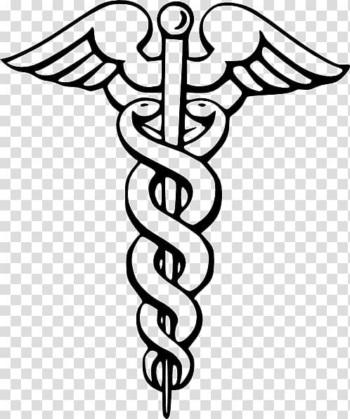 Staff of Hermes Caduceus as a symbol of medicine Rod of Asclepius, snake transparent background PNG clipart