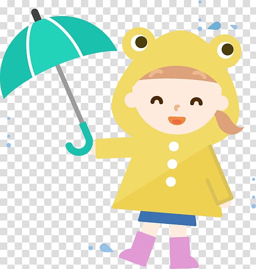 Raincoat Umbrella , rain transparent background PNG clipart