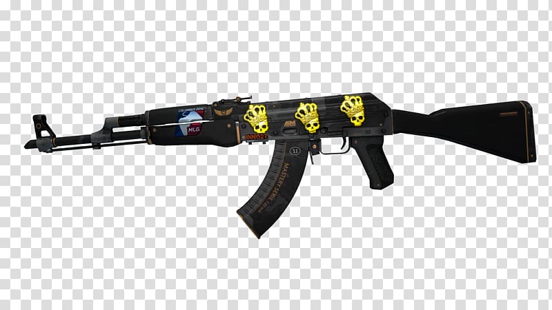 Counter-Strike: Global Offensive Counter-Strike: Source AK-47 Airsoft Guns Firearm, ak 47 transparent background PNG clipart