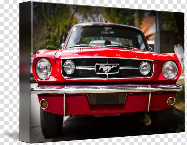 First Generation Ford Mustang Car Ford Motor Company The Red Pony, car transparent background PNG clipart