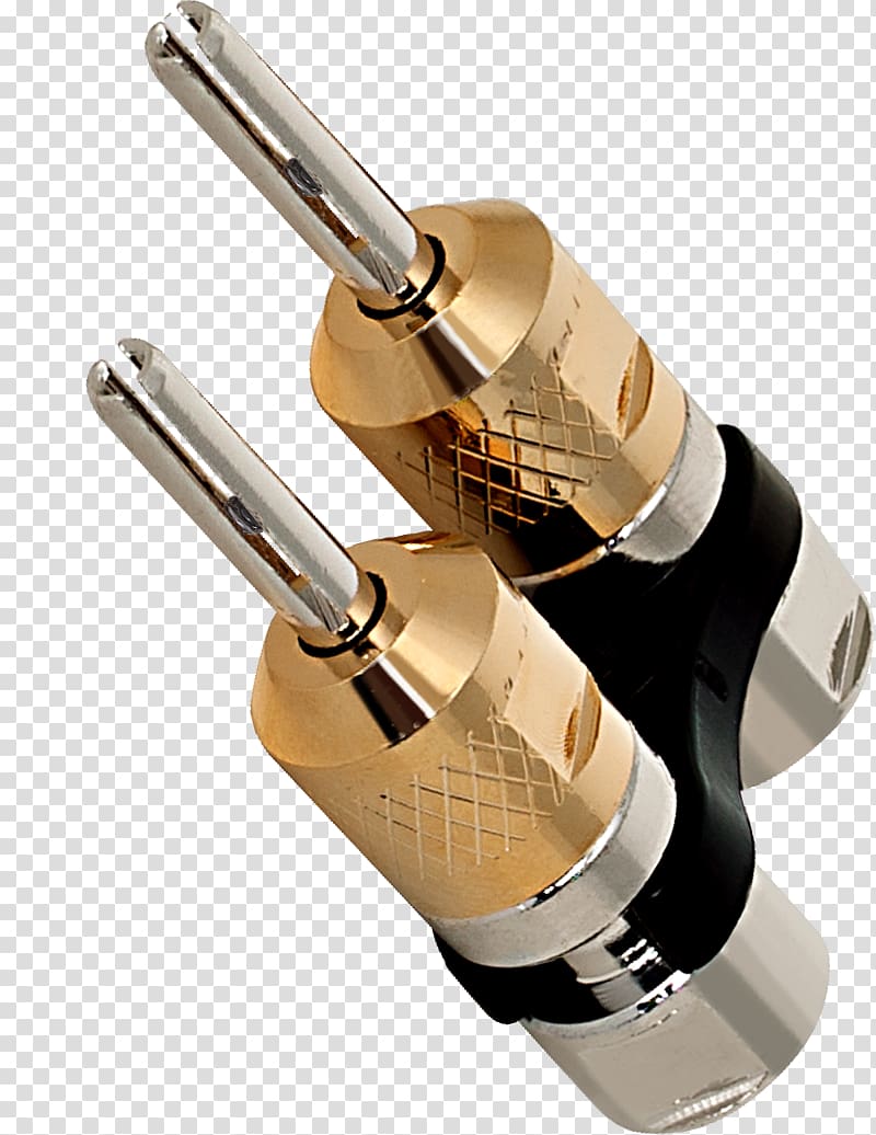 Banana connector Electrical connector Audio and video interfaces and connectors Electrical cable, banana transparent background PNG clipart