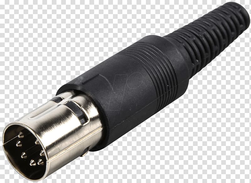 Mini-DIN connector Electrical connector XLR connector Electrical cable, Stecker transparent background PNG clipart