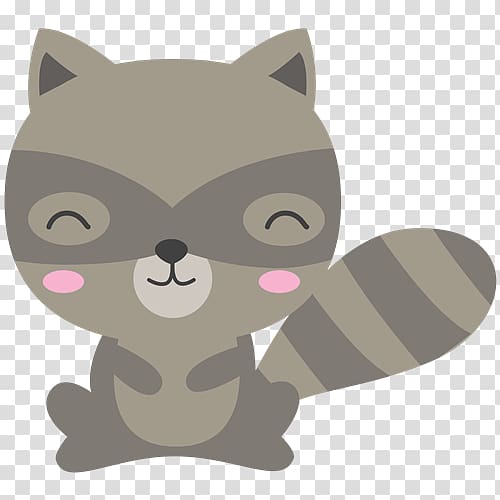 gray fox , Cat Woodland and Forest Animals Raccoon , forests transparent background PNG clipart