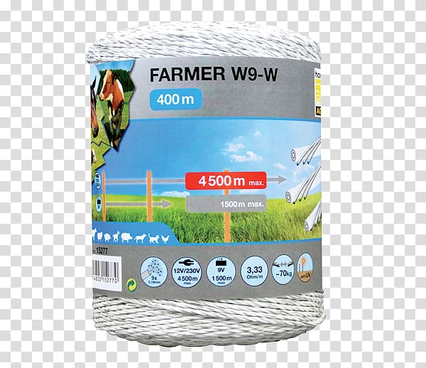 Electric fence Farmer Rope Herder, rope transparent background PNG clipart