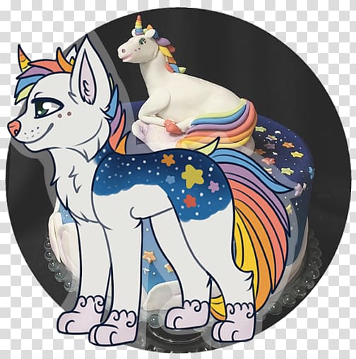 Cartoon Legendary creature Yonni Meyer, unicorn cake transparent background PNG clipart