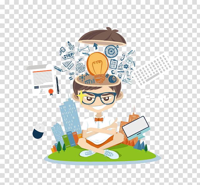 man wearing white and orange top , Data Programmer Computer program, programmer transparent background PNG clipart