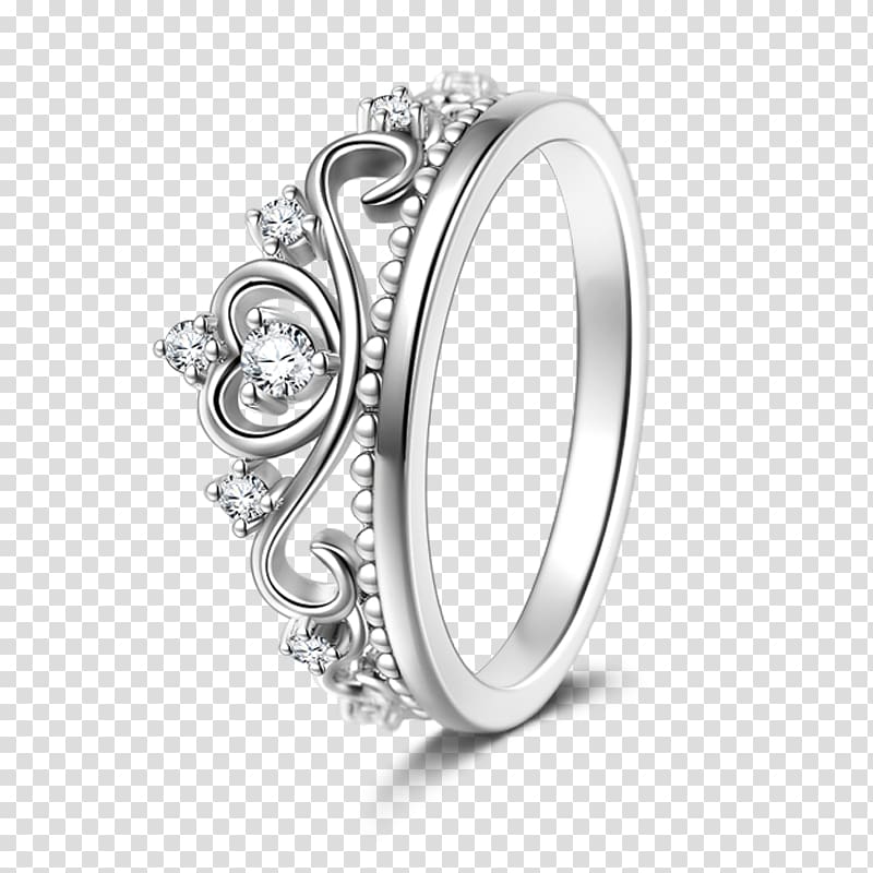 Wedding ring Silver Pre-engagement ring, Ring silver transparent background PNG clipart