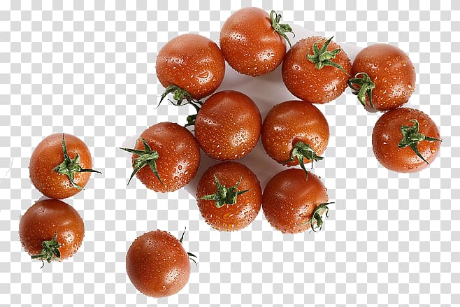 Cherry tomato Salad Vegetable , Many tomatoes transparent background PNG clipart