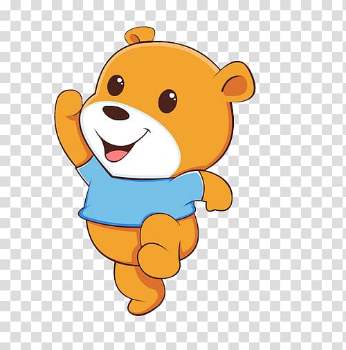 Bear, Happy Bear transparent background PNG clipart