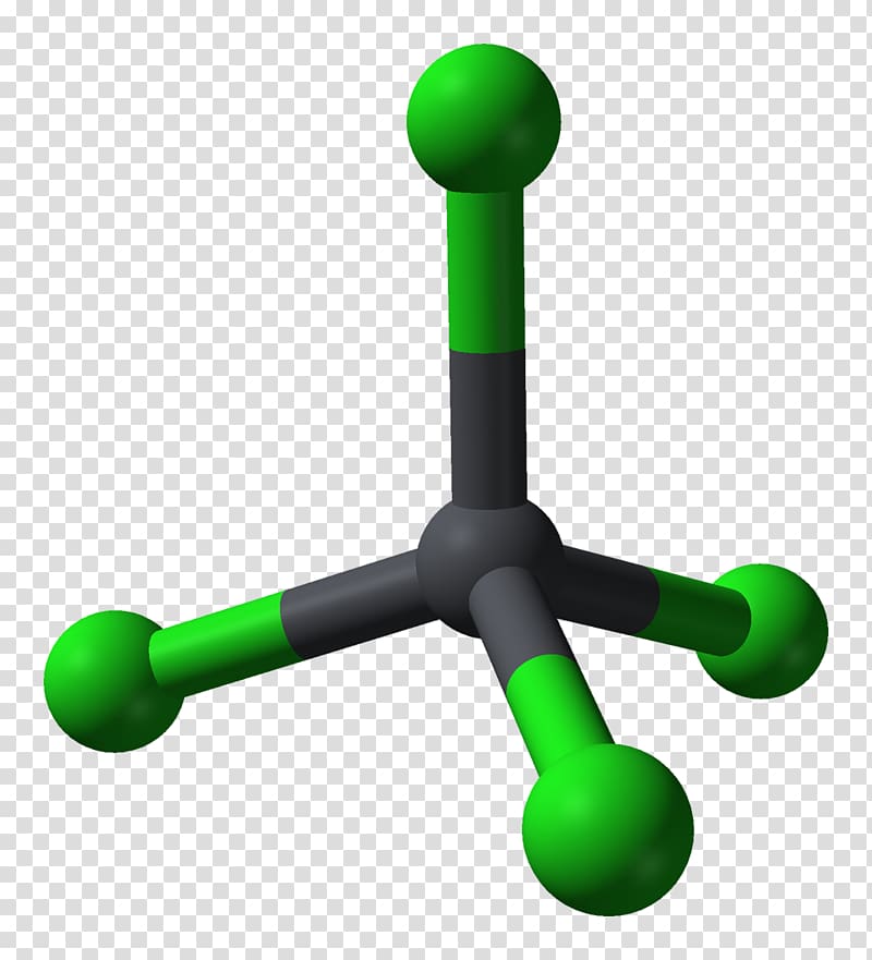 Carbon tetrachloride Carbon dioxide Molecule Molecular geometry, ball transparent background PNG clipart