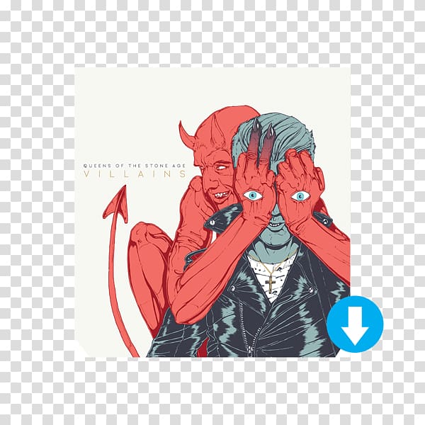 Queens of the Stone Age Villains Music ...Like Clockwork Matador Records, digital products album transparent background PNG clipart