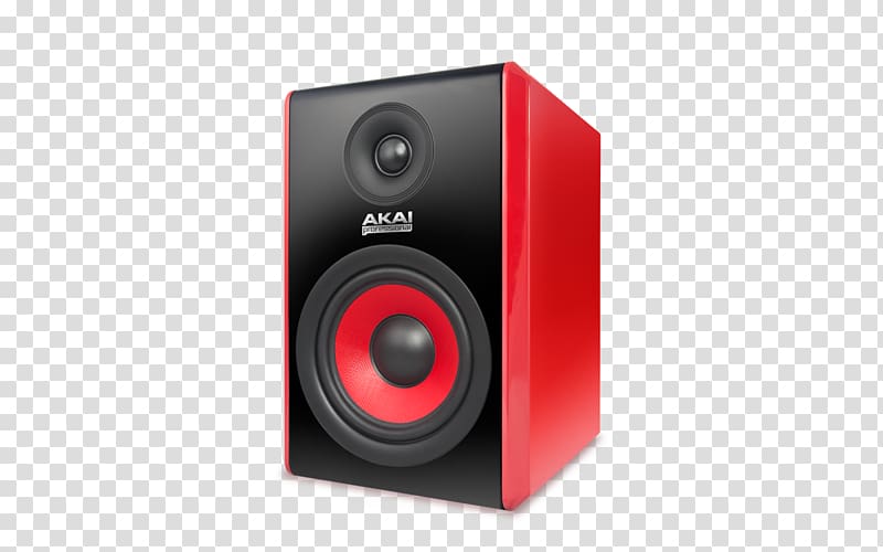 Computer speakers Studio monitor Subwoofer Akai Music Production Controller, others transparent background PNG clipart