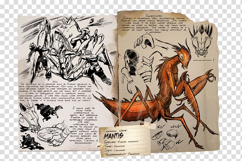 ARK: Survival Evolved Giganotosaurus Mantis Dinosaur Tame animal, ark of the covenant transparent background PNG clipart