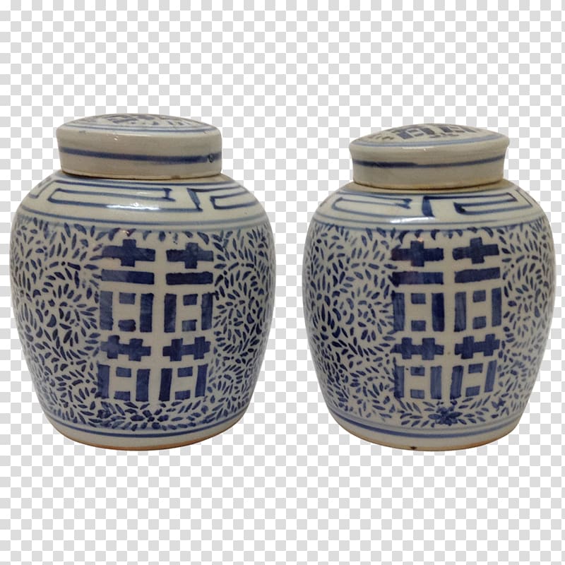 Blue and white pottery Chinese ceramics Vase, the blue and white porcelain transparent background PNG clipart