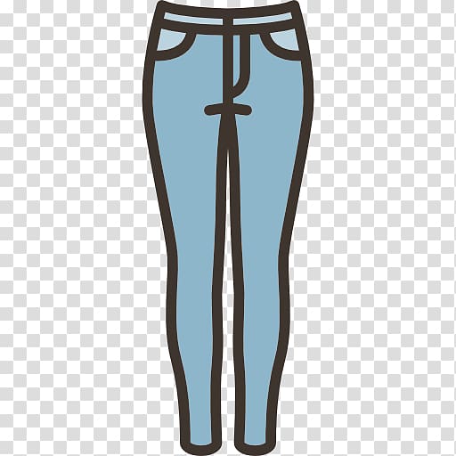 Jeans Clothing Trousers Icon, jeans transparent background PNG clipart