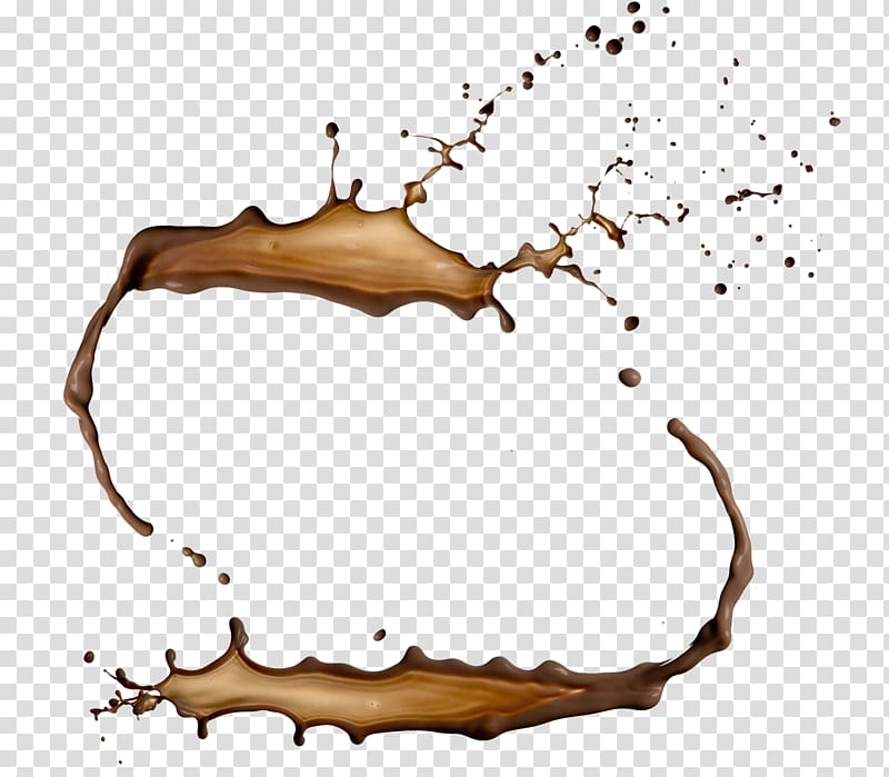 Coffee milk Chocolate milk Cafe, chocolate transparent background PNG clipart