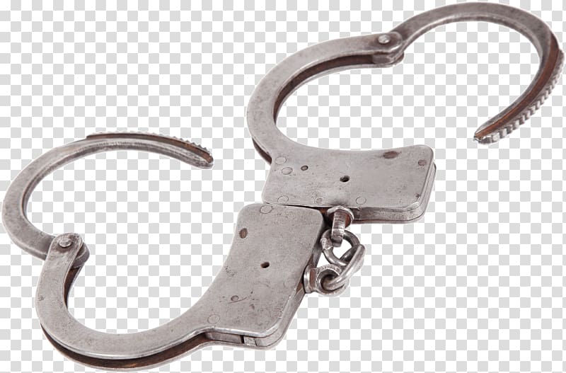 Key Chains Metal Handcuffs, handcuffs transparent background PNG clipart