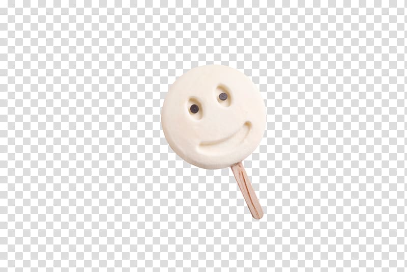 Cartoon, Pure white smiley face shape candy transparent background PNG clipart