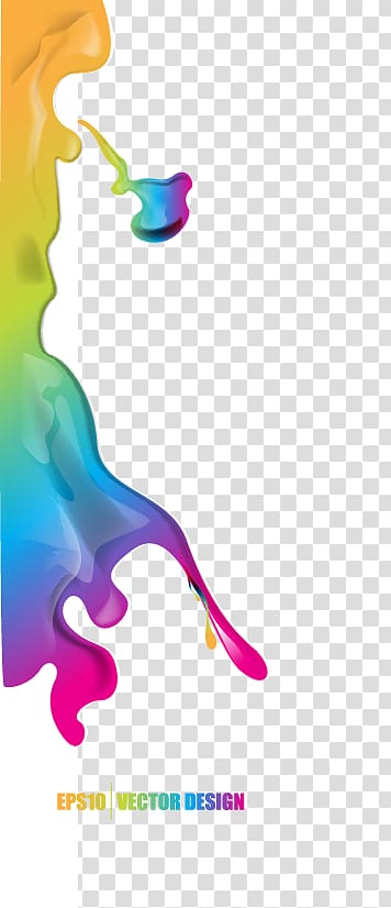 Abstract art, Beautifully decorated colorful abstract pattern material transparent background PNG clipart