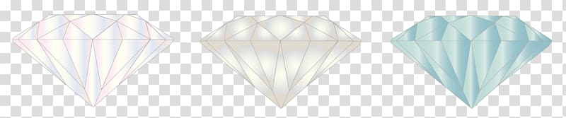 three white, brown, and green diamonds illustration, Beauty Health, Diamonds Set transparent background PNG clipart