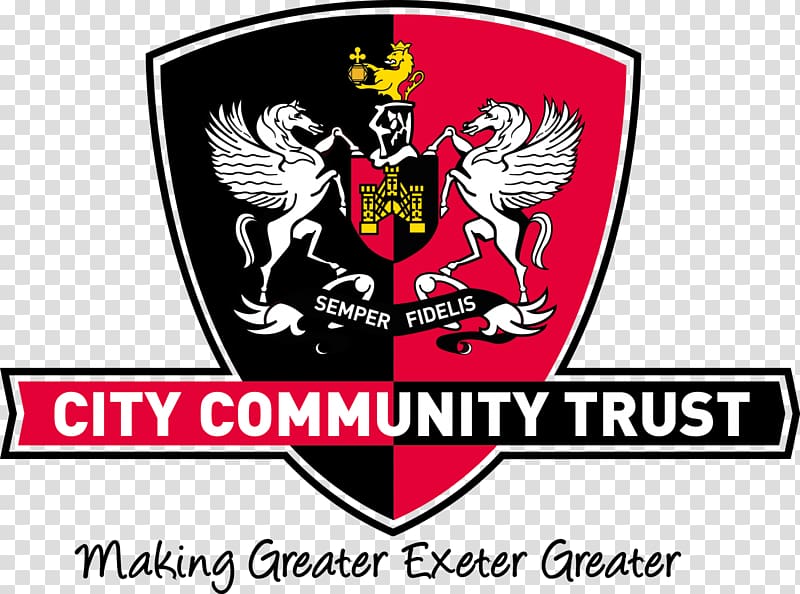 Exeter City F.C. Exeter City L.F.C. EFL League Two St James Park, line badge transparent background PNG clipart