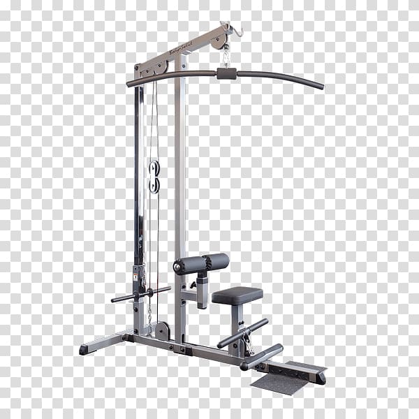 Pulldown exercise Row Weight machine Exercise equipment, gym body transparent background PNG clipart