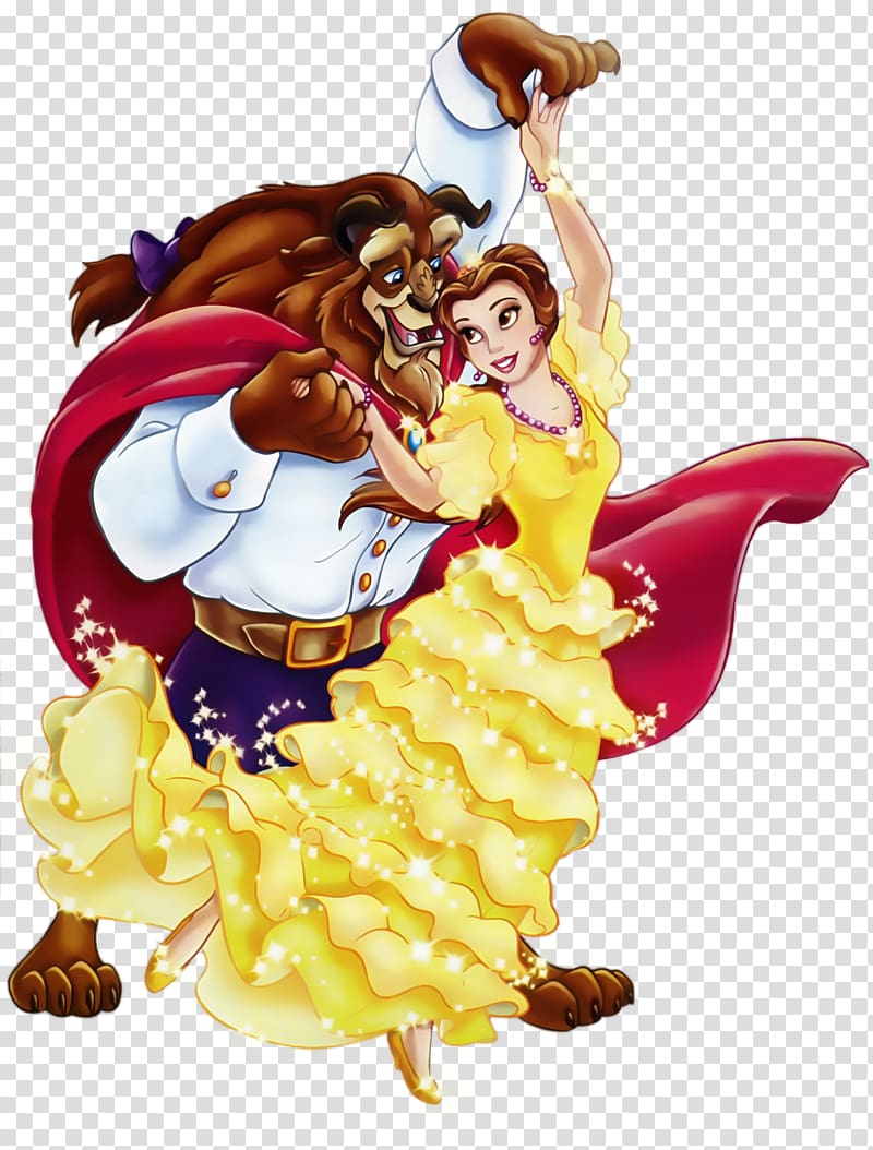 Belle Beast Snow White , Beauty and the Beast , Beauty and the Beast illustration transparent background PNG clipart
