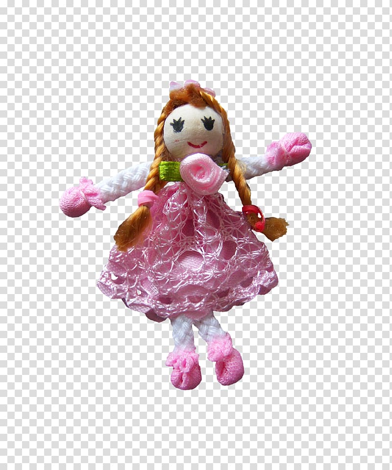 Doll Stuffed toy, Little princess doll transparent background PNG clipart