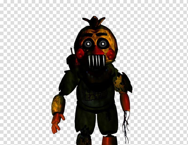 Toy Chica Png - Scary Chica Five Nights At Freddy's, Transparent
