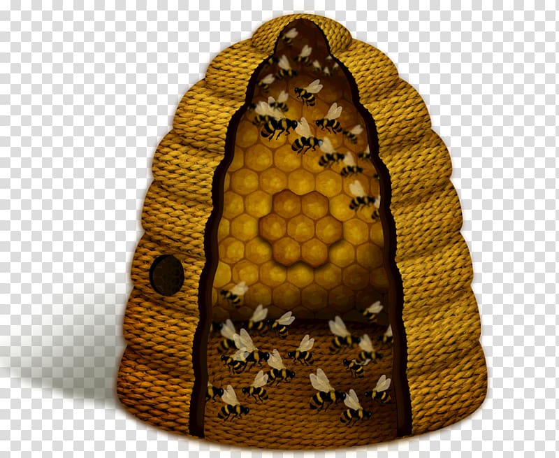 Beehive Honey bee Urban beekeeping, beehive transparent background PNG clipart