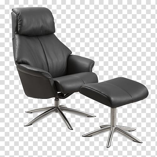 Eames Lounge Chair Wing chair Furniture Ekornes, chair transparent background PNG clipart