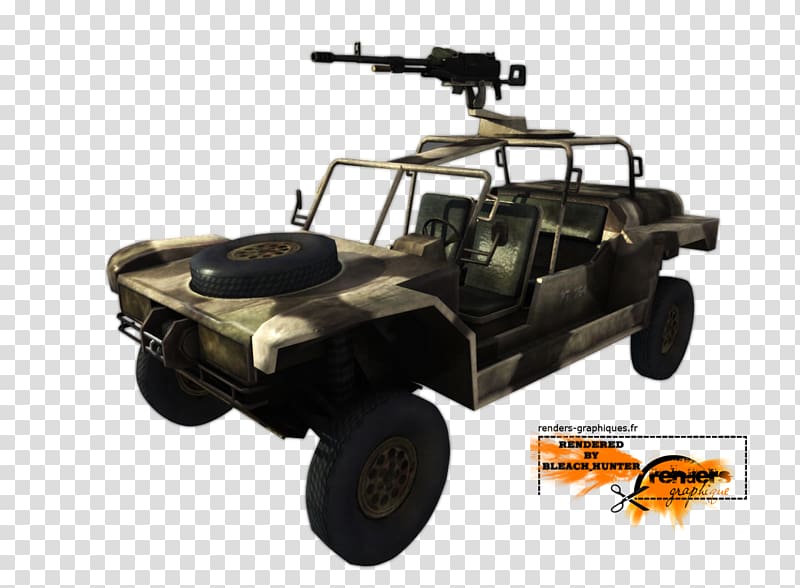 Car Vehicle Battlefield 2 Humvee Jeep, machine gun transparent background PNG clipart