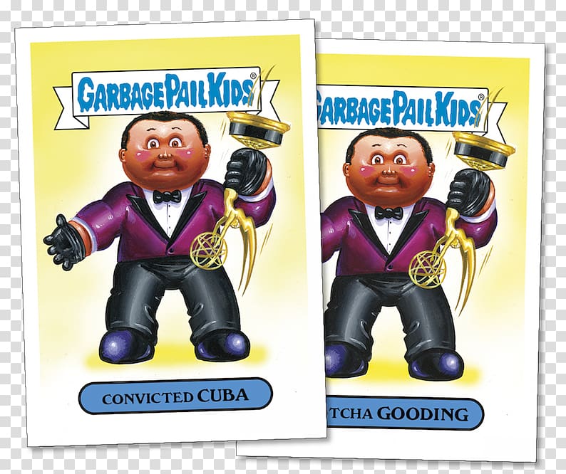 Garbage Pail Kids Parody 68th Primetime Emmy Awards Toy, john travolta transparent background PNG clipart