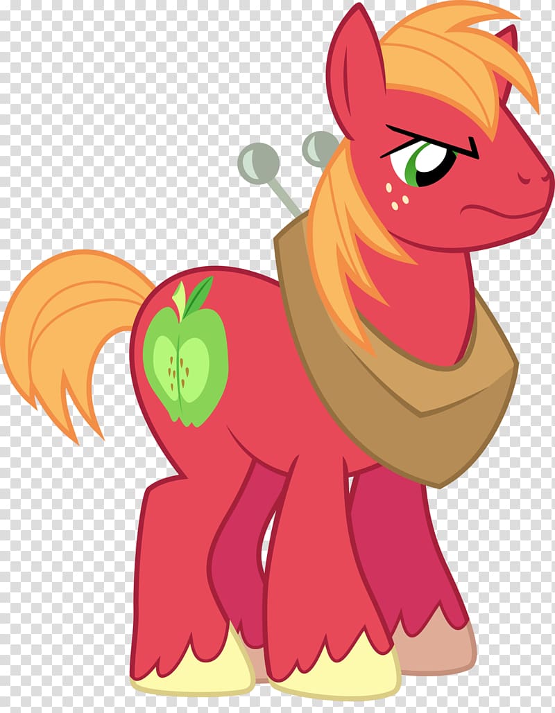 Big McIntosh McDonald\'s Big Mac Apple Bloom, embarrassing transparent background PNG clipart