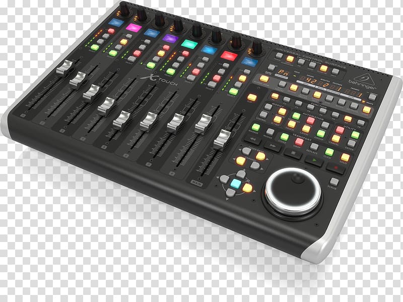 Behringer X-Touch Audio control surface MIDI Controllers Digital audio workstation, musical instruments transparent background PNG clipart