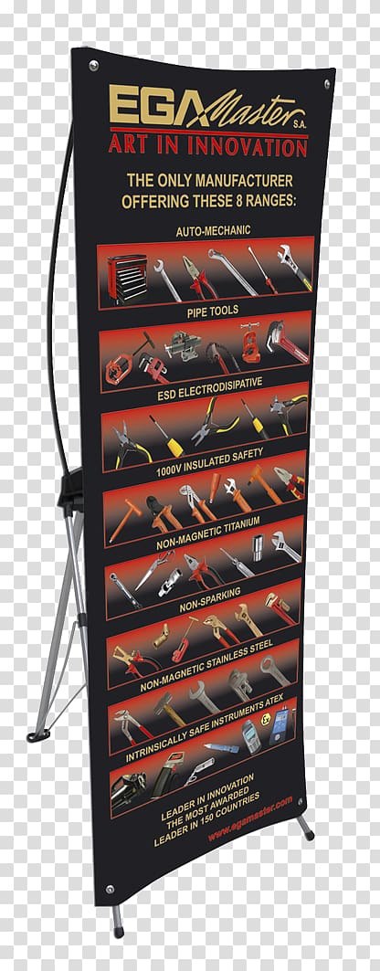Web banner Hand tool EGA Master Spanners, Promotional Material transparent background PNG clipart