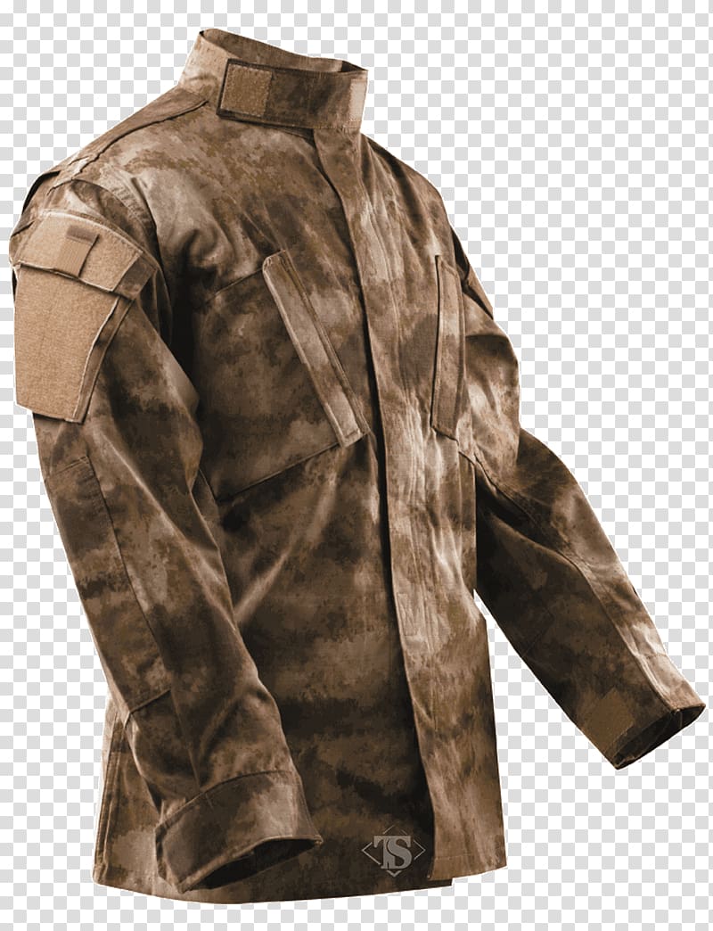 TRU-SPEC T-shirt Army Combat Uniform MultiCam Ripstop, uniform transparent background PNG clipart
