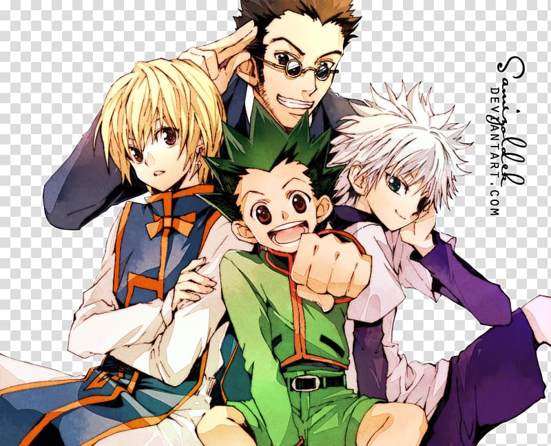 Killua Zoldyck Gon Freecss Kurapika Leorio Hisoka, HunterXHunter transparent background PNG clipart