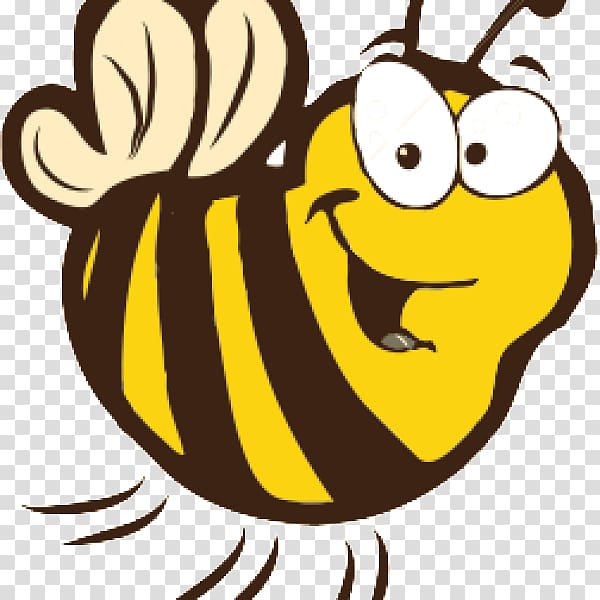 Bumblebee Cartoon , bee transparent background PNG clipart