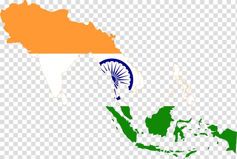 Burma Map ASEAN Economic Community, Indian flag transparent background PNG clipart