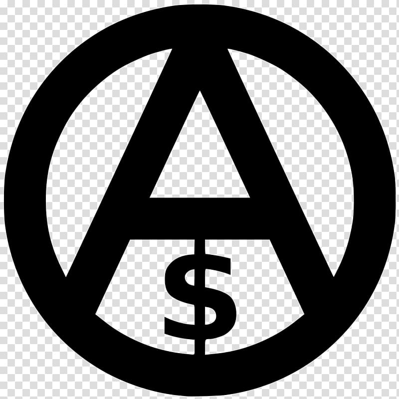 Anarcho-capitalism Anarchism Symbol Anarchy, symbol transparent background PNG clipart