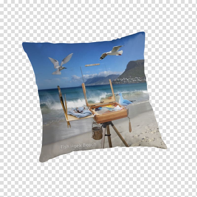Cushion Throw Pillows, Cape Town Beaches transparent background PNG clipart