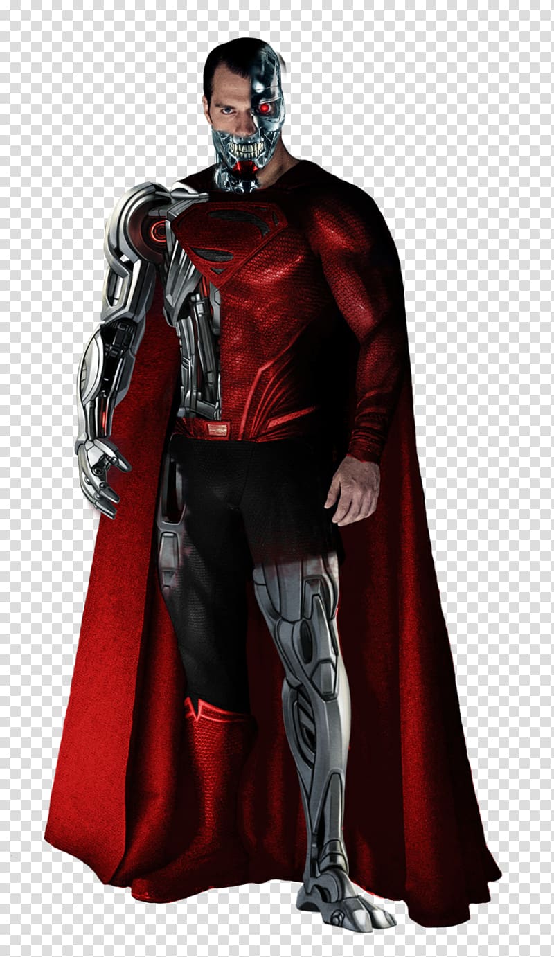 Superman Cyborg Supergirl Hank Henshaw DC Comics, Cyborg transparent background PNG clipart