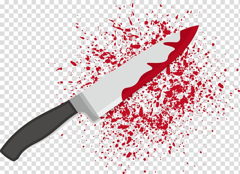 Kitchen Knife With Red Substance Illustration Blood Kapuas - knife with blood stain transparent roblox