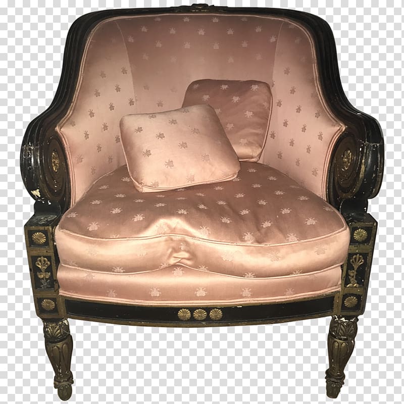 Chair Loveseat, Empire Style transparent background PNG clipart